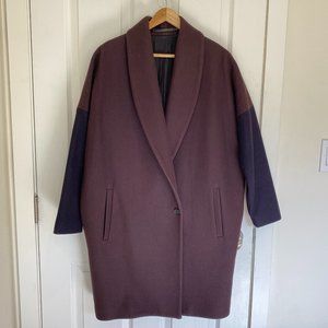 Wool All-Saints Cocoon Jacket